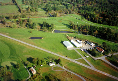 Arial view of our Saratoga Springs Golf Course located in Upstate New York
