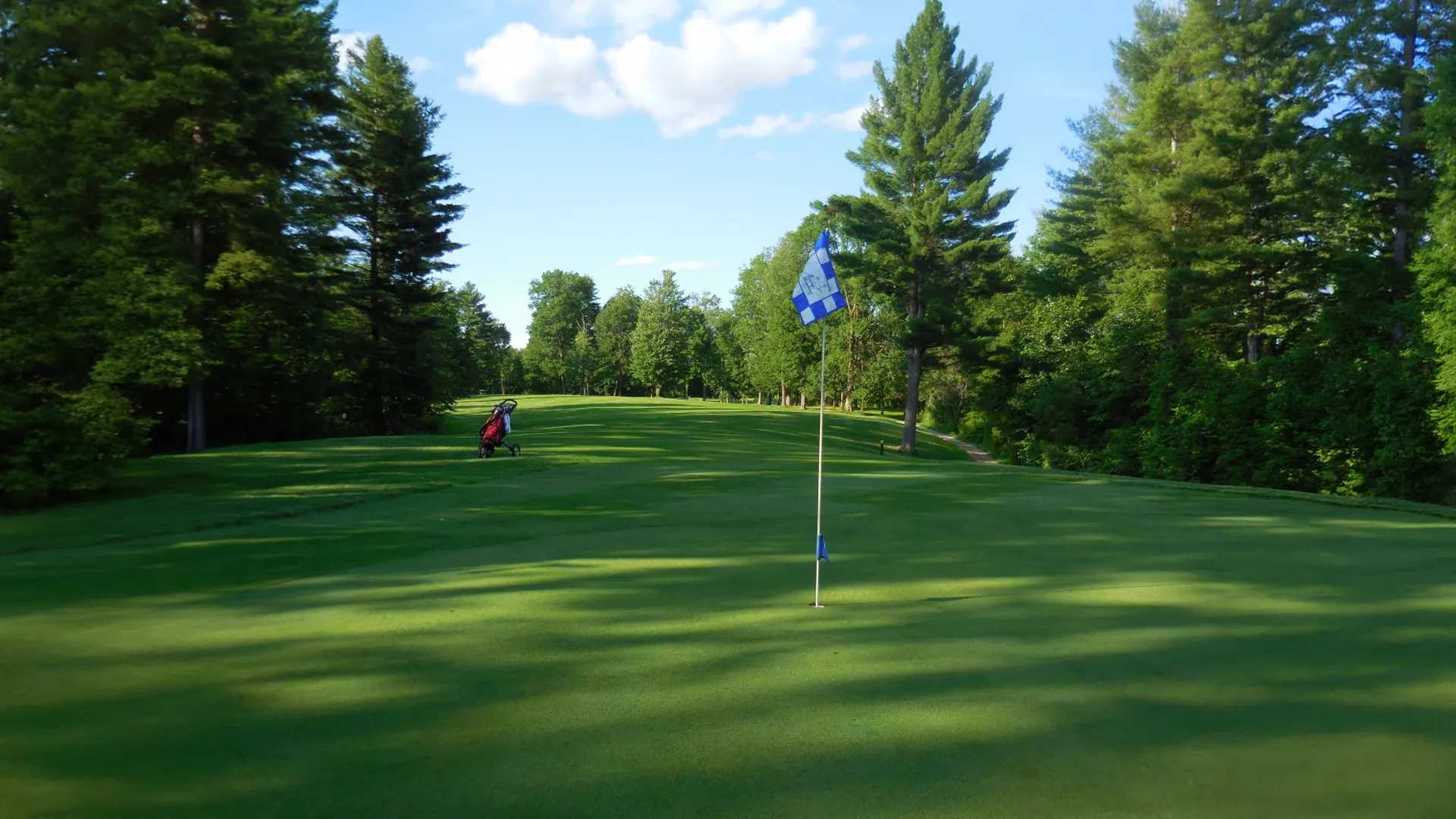 View from the course near the clubhouse